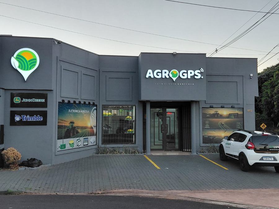 Fachada da unidade da AGROGPS em Ribeirão Preto